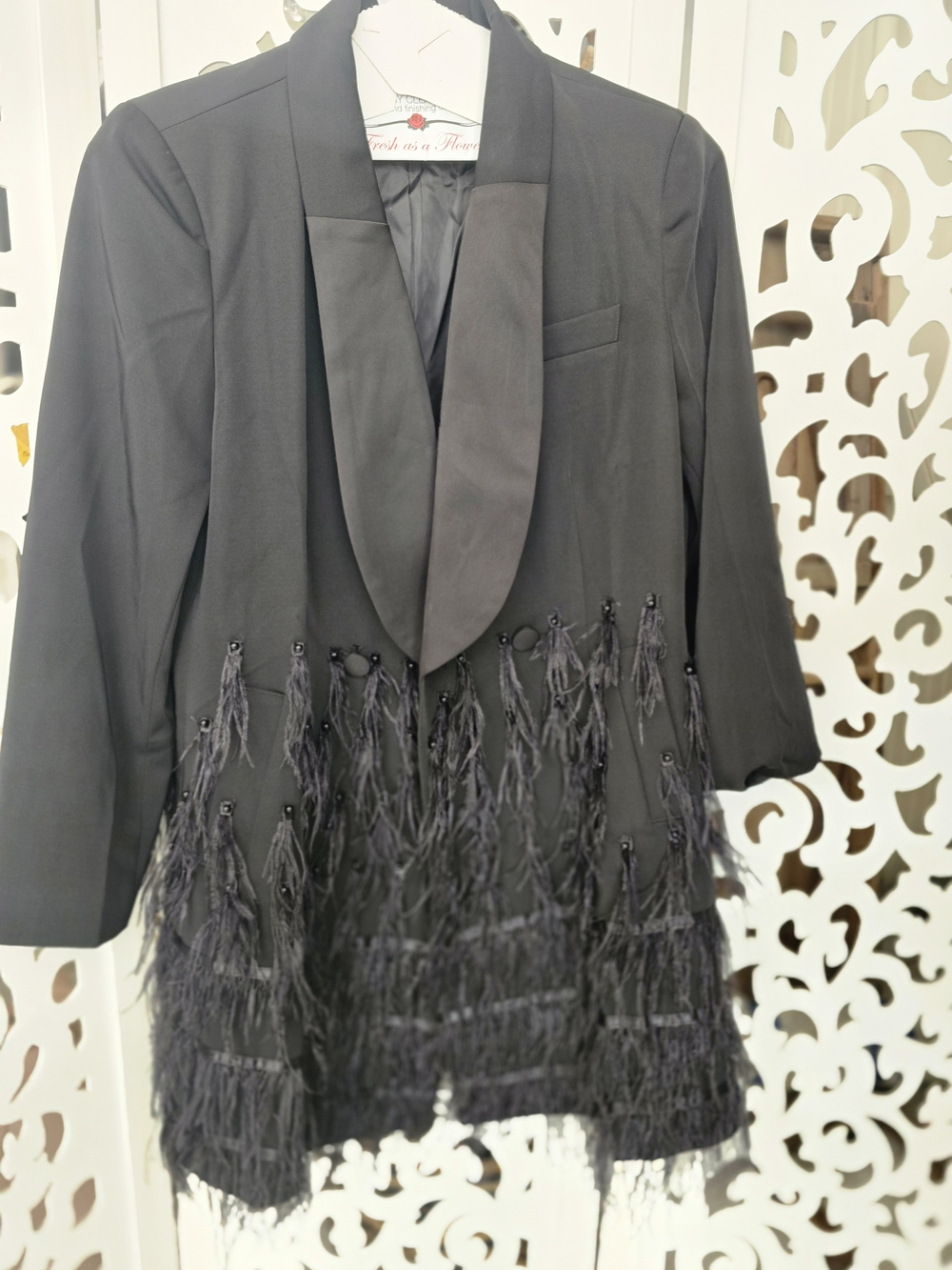 Tuxedo Dress